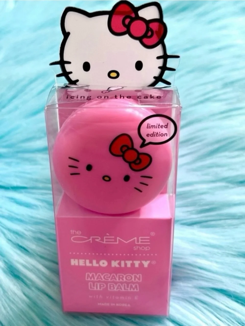 Crème Shop X Sanrio Icing On Cake Hello Kitty Limited Edition Lip Balm